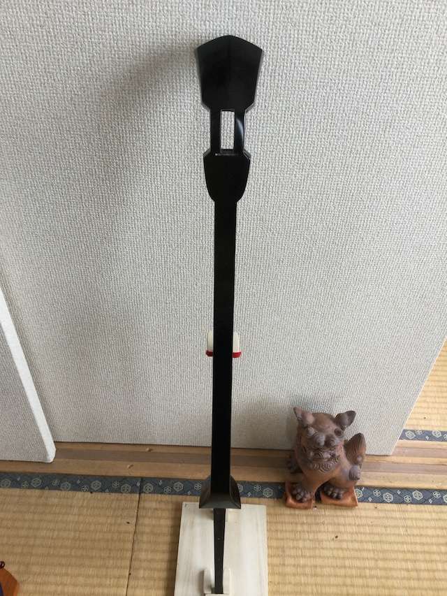 名工　銘苅春政作　知念大工型　スンチ仕上げ