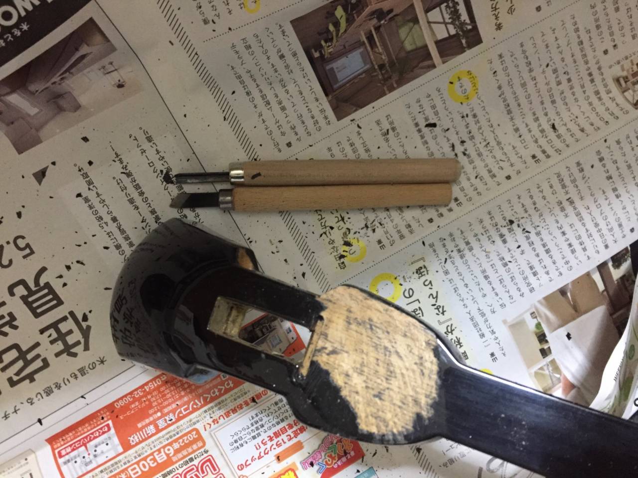 三線-えぞ三弦販売三線クオレ三線工房えぞ三弦　　こんなのも承っております　修理〜1