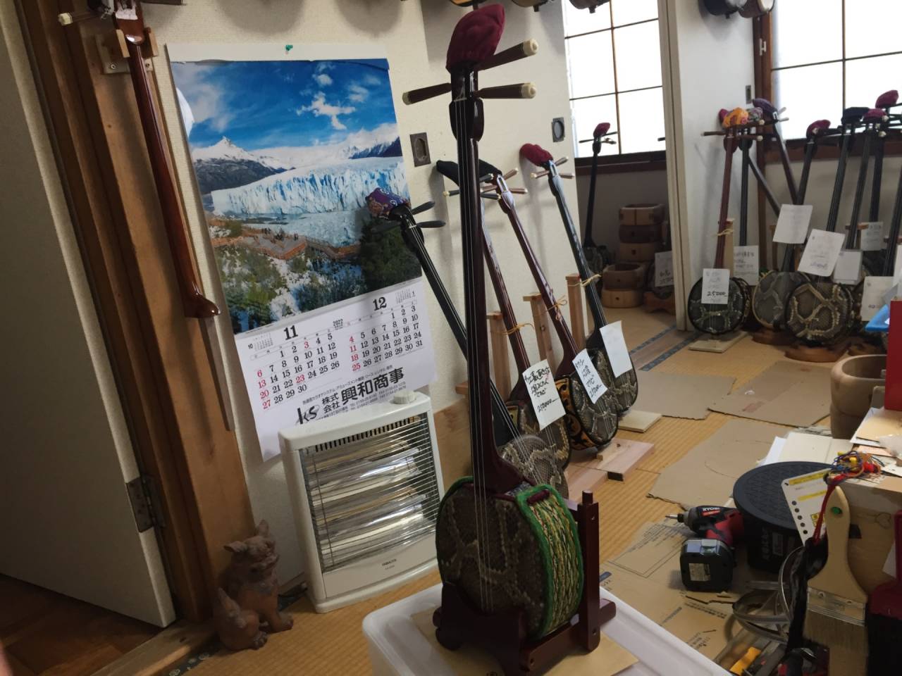 三線-えぞ三弦販売三線クオレ三線工房えぞ三弦　　完成^_^