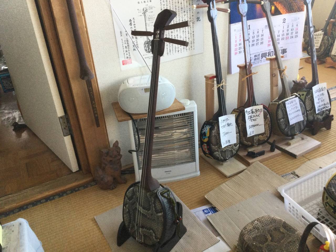 北海道釧路:三線-えぞ三弦製作販売クオレ三線工房えぞ三弦　　生まれましたのお話