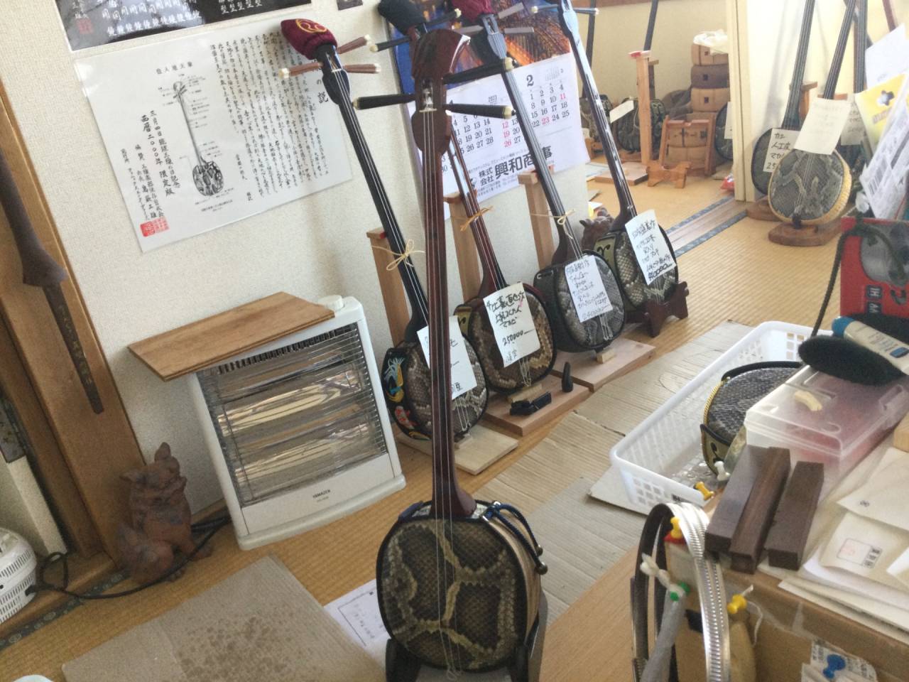 北海道釧路:三線-えぞ三弦製作販売クオレ三線工房えぞ三弦　　銘器のお話